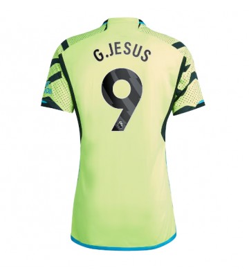 Arsenal Gabriel Jesus #9 Replica Away Stadium Shirt 2023-24 Short Sleeve